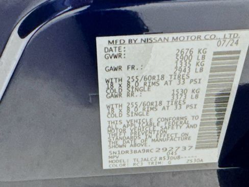 Used 2024 Nissan Pathfinder SV FWD image 40