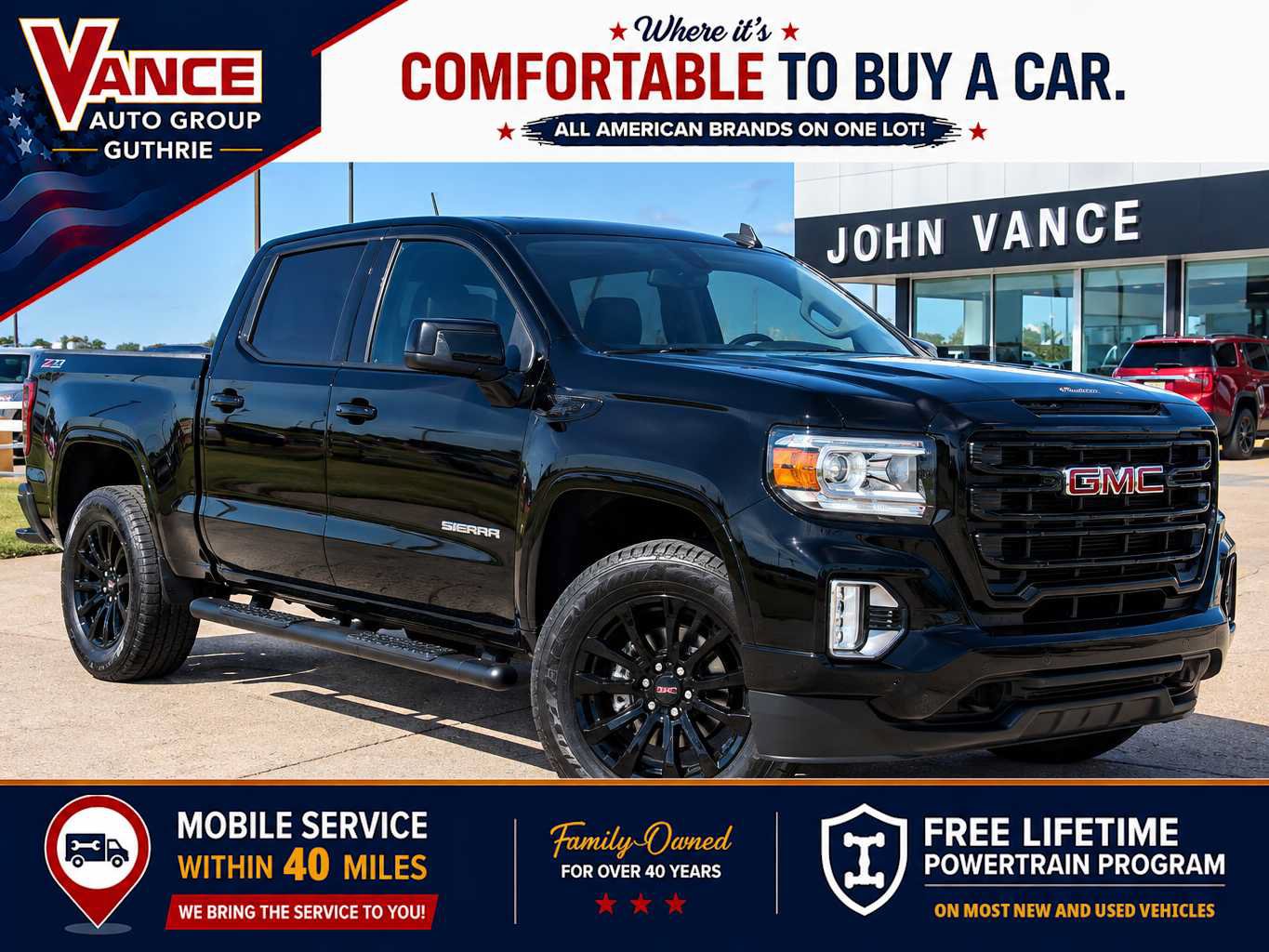 Used 2022 GMC Canyon Elevation w/ Elevation Premium Package AWD/4WD image 1
