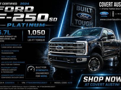 Certified 2024 Ford F250 Platinum w/ Tremor Off-Road Package