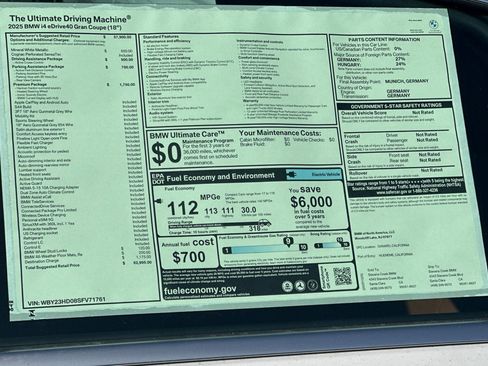 Used 2025 BMW i4 eDrive40 w/ Premium Package RWD image 28