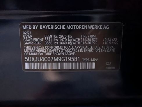 Used 2021 BMW X5 M50i w/ Executive Package image 50