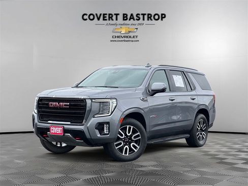 Used 2021 GMC Yukon AT4 w/ Rear Media and Nav Package image 1