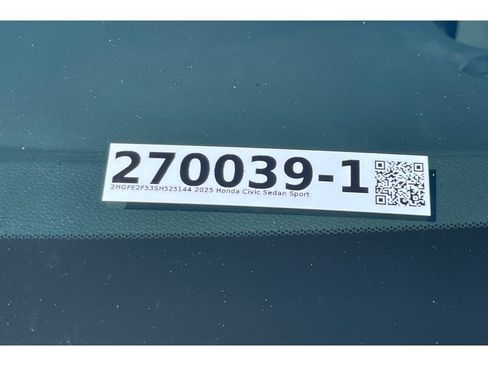 Certified 2025 Honda Civic Sport image 20