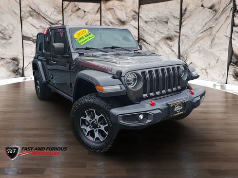 Used 2019 Jeep Wrangler Unlimited Rubicon w/ Dual Top Group AWD/4WD image 1