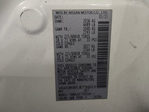 Used 2015 Nissan Rogue SL FWD image 33