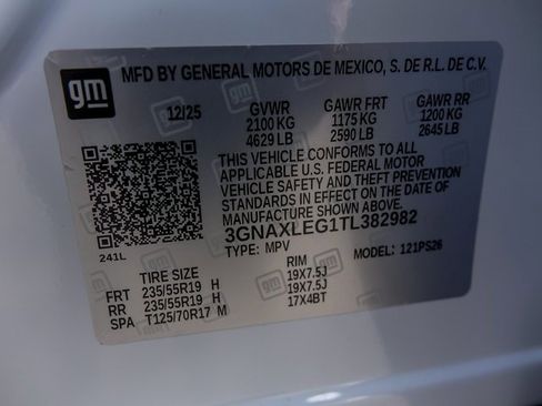 New 2026 Chevrolet Equinox RS w/ Safety and Technology Package image 30