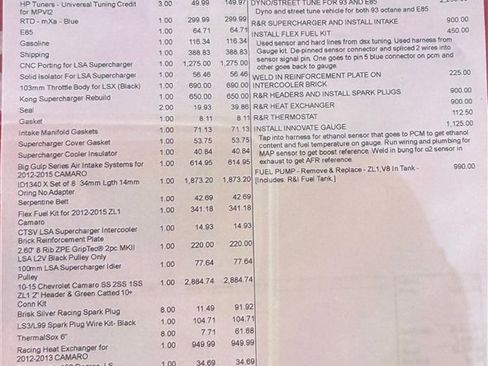 Used 2012 Chevrolet Camaro ZL1 image 67