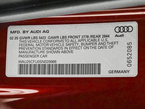 Certified 2025 Audi S5 Premium Plus w/ Premium Plus Package AWD/4WD image 26