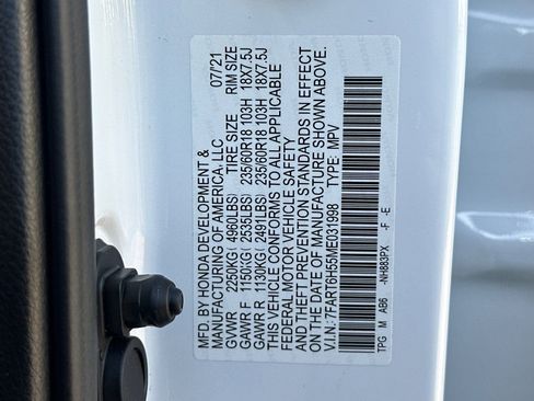 Certified 2021 Honda CR-V EX image 35