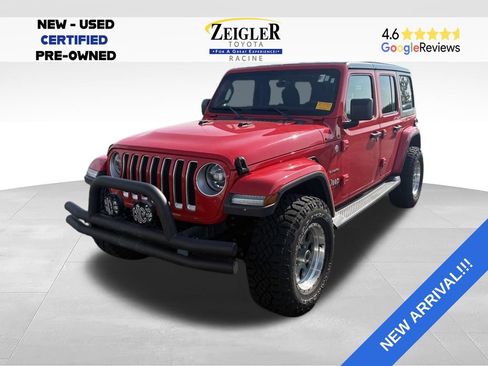 Used 2019 Jeep Wrangler Unlimited Sahara AWD/4WD image 1