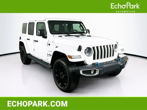 Used 2023 Jeep Wrangler Sahara w/ Cold Weather Group image 1