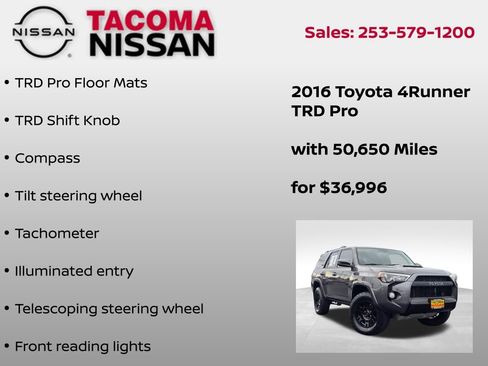 Used 2016 Toyota 4Runner TRD Pro image 18