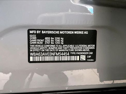 Used 2022 BMW 430i Gran Coupe w/ M Sport Package RWD image 30