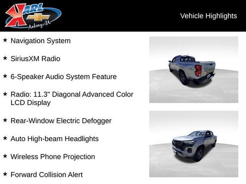Used 2023 Chevrolet Colorado Z71 w/ Z71 Convenience Package 2 AWD/4WD image 2