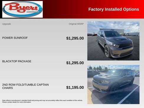 Used 2020 Dodge Durango R/T w/ Blacktop Package AWD/4WD image 10