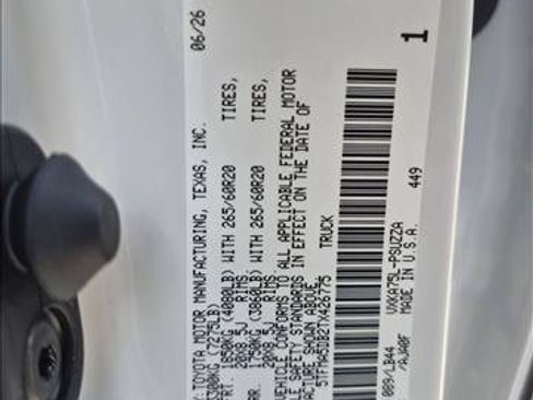 New 2026 Toyota Tundra 1794 Edition AWD/4WD image 16