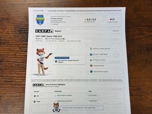 Used 2021 GMC Sierra 1500 AT4 w/ AT4 Preferred Package image 44