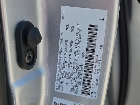 Certified 2026 Toyota Tundra SR5 w/ SX Package AWD/4WD image 24