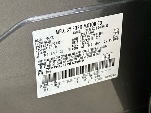 Certified 2023 Ford Edge SEL w/ Convenience Package AWD/4WD image 21