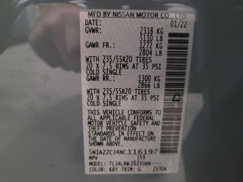 Used 2022 Nissan Murano SL image 33