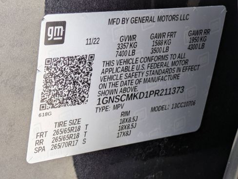 Certified 2023 Chevrolet Tahoe LS image 22