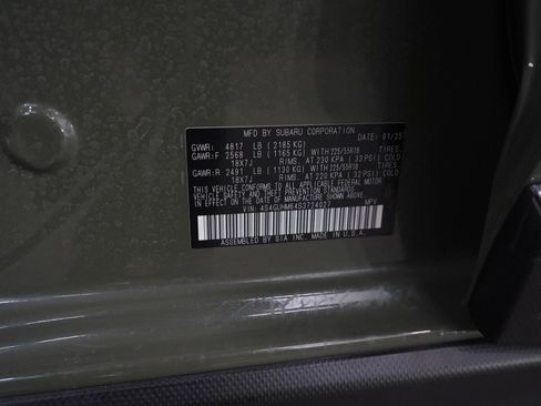 Certified 2025 Subaru Crosstrek 2.5i Limited w/ Popular Package #3A image 23