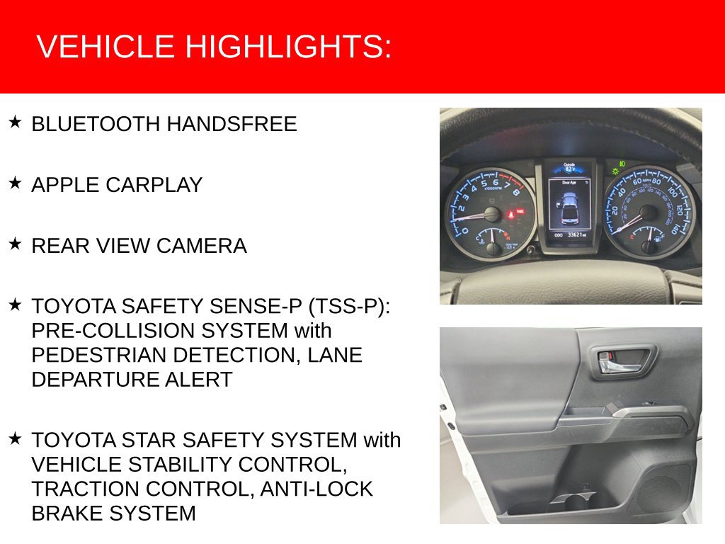 Certified 2022 Toyota Tacoma TRD Sport w/ Technology Package AWD/4WD image 9