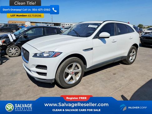 Used 2017 Jaguar F-PACE Premium AWD/4WD image 1