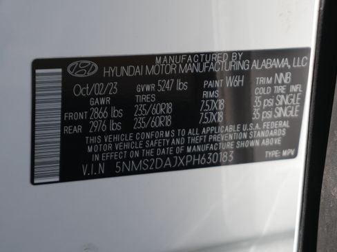 Used 2023 Hyundai Santa Fe SEL AWD/4WD image 30