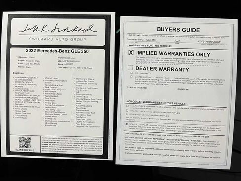 Used 2022 Mercedes-Benz GLE 350 4MATIC image 48