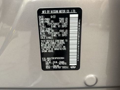 Used 2023 INFINITI QX80 Sensory w/ Cargo Package image 31