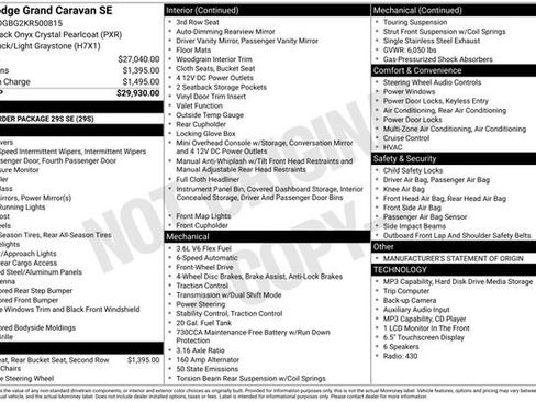 Used 2019 Dodge Grand Caravan SE FWD image 24