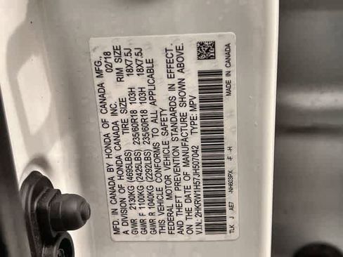 Certified 2018 Honda CR-V EX image 22