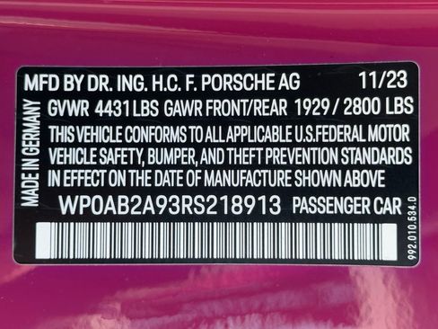 Used 2024 Porsche 911 Carrera 4 GTS AWD/4WD image 37