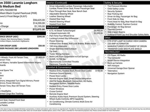 Used 2016 RAM 3500 Laramie Longhorn w/ Convenience Group image 6