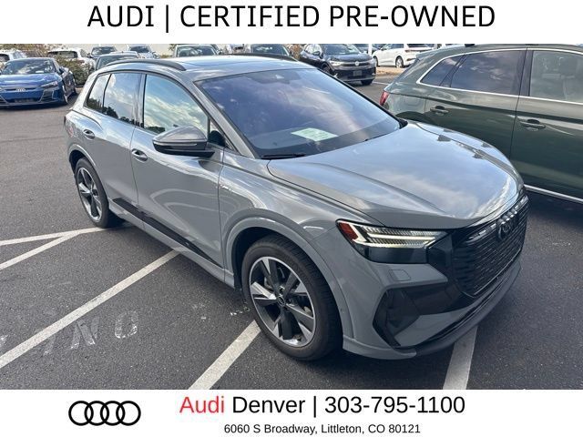Used 2024 Audi Q4 e-tron Prestige w/ Black Optic Package AWD/4WD image 2