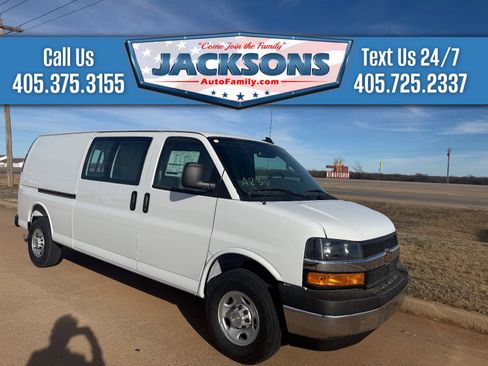 New 2025 Chevrolet Express 3500 Extended w/ Driver Convenience Package RWD image 1