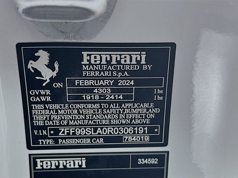 Used 2024 Ferrari 296 GTB RWD image 28