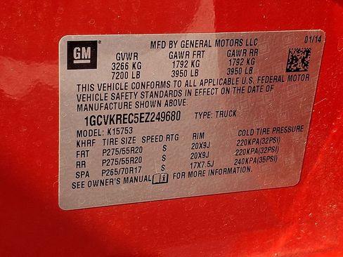 Used 2014 Chevrolet Silverado 1500 LT w/ LT Convenience Package AWD/4WD image 24