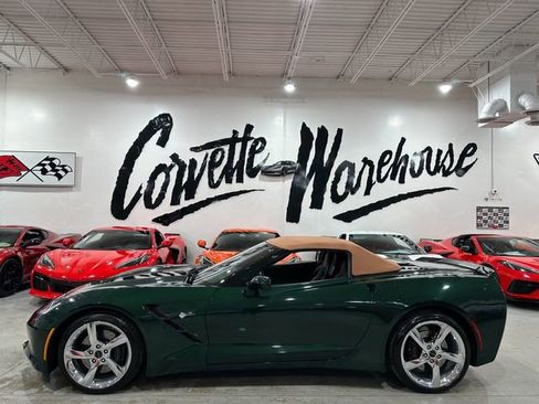 Used 2014 Chevrolet Corvette Stingray Convertible w/ 3LT Preferred Equipment Group image 2
