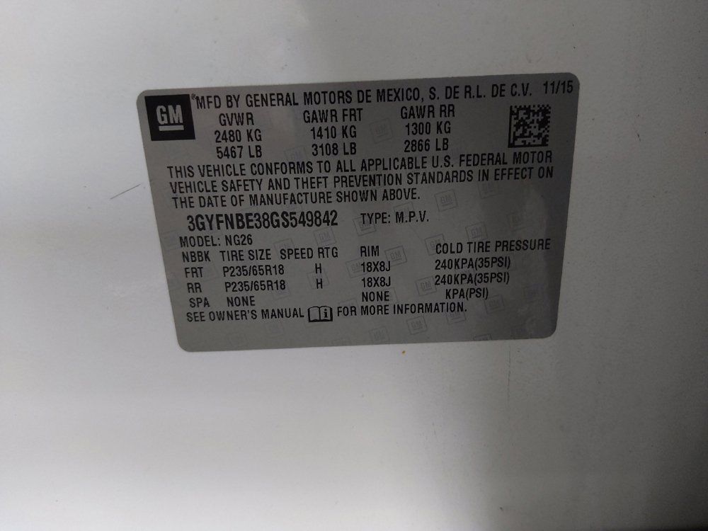 Used 2016 Cadillac SRX Luxury FWD image 33