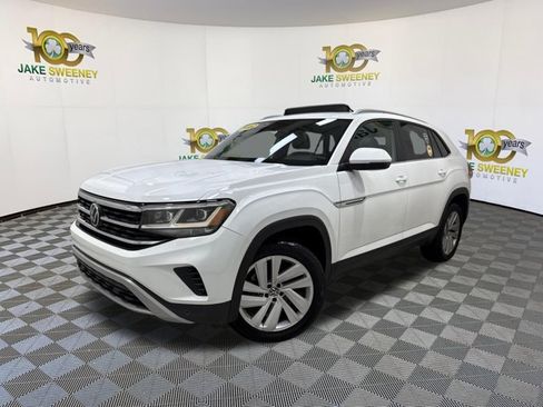 Used 2022 Volkswagen Atlas Cross Sport SE AWD/4WD image 4