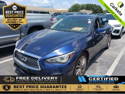Used 2021 INFINITI Q50 Luxe w/ Cargo Package
