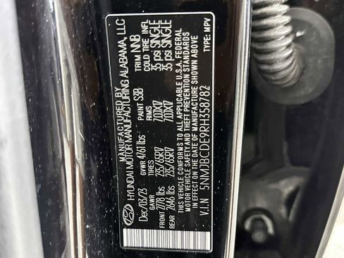 Certified 2024 Hyundai Tucson SEL AWD/4WD image 27