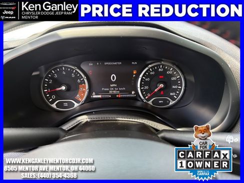 Certified 2023 Jeep Renegade Trailhawk w/ Sun/Sound Group AWD/4WD image 15
