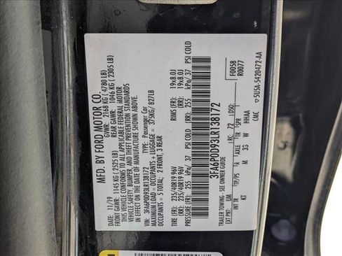 Used 2020 Ford Fusion Titanium image 26