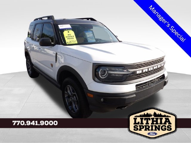 Certified 2022 Ford Bronco Sport Badlands w/ Premium Package AWD/4WD image 1