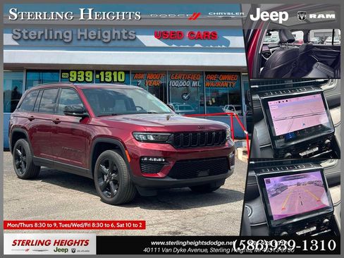 Used 2023 Jeep Grand Cherokee Limited w/ Black Appearance Package AWD/4WD image 1