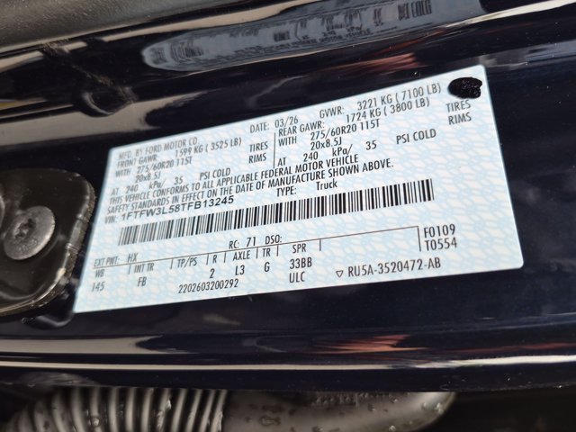 Used 2026 Ford F150 XLT w/ Equipment Group 302A MID AWD/4WD image 18