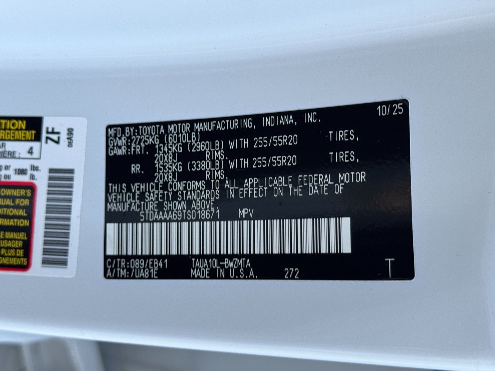 Used 2026 Lexus TX 350 FWD w/ Technology Package image 48